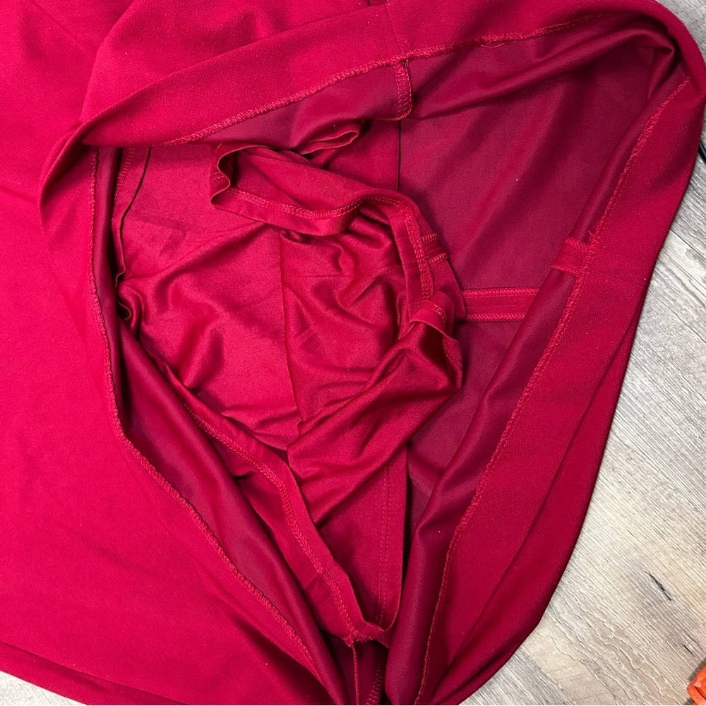 NEW Chico's Kimono Sleeve Dress Sz 3 16-18 Red Closet Essential Minimalist - Picture 10 of 14